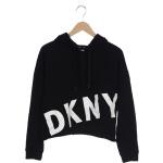 Schwarze DKNY Damenhoodies & Damenkapuzenpullover Größe M 