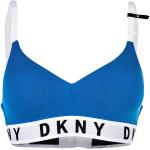 Blaue DKNY Bustiers ohne Bügel für Damen Größe L 