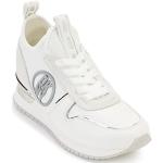 Reduzierte Weiße DKNY Women Low Sneaker aus Textil für Damen Größe 38 