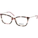 Rosa DKNY Quadratische Kunststoffbrillen für Damen 