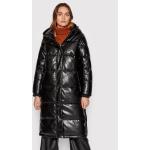 Reduzierte Schwarze DKNY Kunstlederjacken aus Kunstleder für Damen Größe XL 