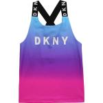 Reduzierte Blaue DKNY Kids Tank Tops für Kinder & Kinderträgertops aus Polyamid für Mädchen 