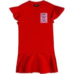 Reduzierte Rote Unifarbene DKNY Rundhals-Ausschnitt Kinderkleider aus Polyamid für Mädchen Größe 164 