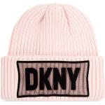 Reduzierte Pinke DKNY Kindermützen aus Acryl für Mädchen 