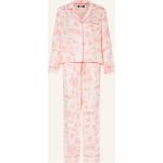 Hellrosa DKNY Pyjamas lang aus Viskose für Damen Größe M 