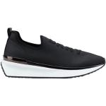 Reduzierte Schwarze DKNY Slip-on Sneaker ohne Verschluss aus Stoff für Damen Größe 40,5 