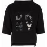 Reduzierte Schwarze DKNY T-Shirts für Damen Größe M für den für den Sommer 