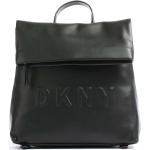 Reduzierte Schwarze DKNY Damenrucksäcke aus Kunstleder 