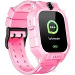 Rosa Wasserdichte Smartwatches mit GPS mit LTE für Kinder zum Sport 