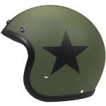 DMD Vintage Star Green Jethelm schwarz XS
