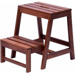 Reduzierte Rote Moderne Sitzhocker aus Massivholz klappbar Breite 0-50cm, Höhe 0-50cm, Tiefe 0-50cm 