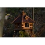 Rustikale Dobar Vogelhäuser aus Massivholz 