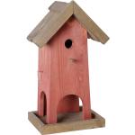 Holz-Vogelhaus mit Kette 2 Modelle zur Wahl Deko Nistkasten Vogelhäuschen Shabby 