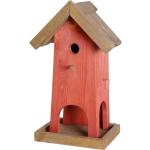 Dobar Vogelhäuser mit Ständer aus Holz 