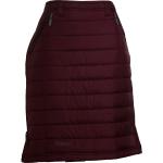 Reduzierte Bordeauxrote Dobsom Midi Midiröcke mit Reißverschluss aus Polyester für Damen Größe L 