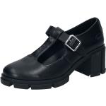 Schwarze Dockers by Gerli High Heels & Stiletto-Pumps mit Schnalle aus PU für Damen Größe 42 