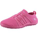 Reduzierte Pinke Dockers by Gerli Runde Slip-on Sneaker ohne Verschluss in Normalweite aus Textil leicht für Kinder 