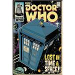 Doctor Who Poster: TARDIS Comic Cover