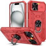 Reduzierte Rote iPhone 15 Hüllen 2023 mit Bildern aus Gummi mit Ständer 
