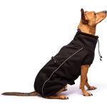Dog Gone Smart Hundemantel, Softshell-Optik, 25,4 cm, Schwarz