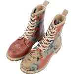 DOGO Damen FKL Long Boots Mode-Stiefel, Multicolor