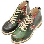 DOGO Damen Shortcut Boot Stiefelette, Multicolor, 37 EU