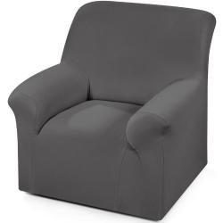Dohle + Menk Sofahusse/Sesselhusse »Jersey«, Husse für Sofa und Sessel grau 1-Sitzer - B-Ware sehr gut