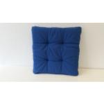 Blaue Unifarbene DOHLE & MENK Stuhlkissen aus Polyester 