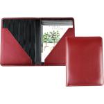 Rote Elegante Delmon Varone Dokumentenmappen DIN A4 aus Leder 