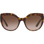 Reduzierte Dolce & Gabbana Dolce Runde Cateye Sonnenbrillen aus Kunststoff für Damen 