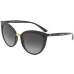 Reduzierte Schwarze Dolce & Gabbana Dolce Cateye Sonnenbrillen aus Kunststoff für Damen 