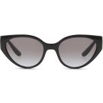 Reduzierte Schwarze Dolce & Gabbana Dolce Cateye Sonnenbrillen aus Kunststoff für Damen 
