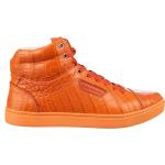 Reduzierte Orange Dolce & Gabbana Dolce High Top Sneaker & Sneaker Boots aus Krokodilleder für Herren 