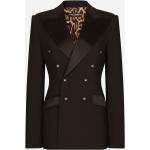 Schwarze Dolce & Gabbana Dolce Smoking-Blazer aus Wolle für Damen Größe S 