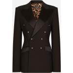 Schwarze Dolce & Gabbana Dolce Smoking-Blazer aus Wolle für Damen Größe XL 