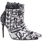 Reduzierte Schwarze Dolce & Gabbana Dolce Ankle Boots & Klassische Stiefeletten aus Jersey für Damen Größe 38 