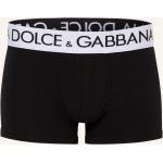 Schwarze Dolce & Gabbana Dolce Herrenboxershorts aus Jersey enganliegend Übergrößen 