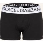 Reduzierte Schwarze Dolce & Gabbana Dolce Herrenboxershorts aus Jersey enganliegend 