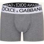 Reduzierte Hellgraue Dolce & Gabbana Dolce Herrenboxershorts aus Jersey enganliegend 