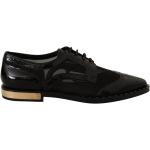 Reduzierte Schwarze Business Dolce & Gabbana Dolce Hochzeitsschuhe & Oxford Schuhe mit Schnürsenkel für Damen Größe 38,5 