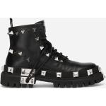Bunte Dolce & Gabbana Dolce High Top Sneaker & Sneaker Boots mit Nieten aus Kalbsleder für Herren Größe 42 