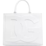 Reduzierte Weiße Dolce & Gabbana Dolce Lederhandtaschen aus Kalbsleder für Damen 