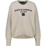 Offwhitefarbene Dolce & Gabbana Dolce Strickpullover für Damen Größe S für den für den Herbst 