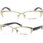 Braune Dolce & Gabbana Dolce Brillenfassungen aus Metall für Damen 