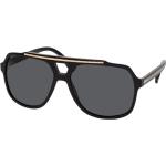 Schwarze Dolce & Gabbana Dolce Pilotenbrillen aus Kunststoff für Herren 