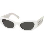 Weiße Dolce & Gabbana Dolce Sonnenbrillen mit Sehstärke aus Kunststoff für Damen 