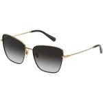 Reduzierte Goldene Dolce & Gabbana Dolce Cateye Sonnenbrillen für Damen 