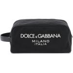 Reduzierte Schwarze Dolce & Gabbana Dolce Herrenkosmetikkoffer aus Leder 