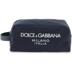 Reduzierte Blaue Dolce & Gabbana Dolce Herrenkosmetikkoffer mit Reißverschluss aus Nylon 