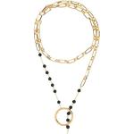 Goldene Dolce & Gabbana Dolce Damenhalsketten & Damenhalsschmuck mit Echte Perle 